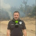 Čaušić: Vetar počeo da širi požar u Deliblatskoj peščari, naselja nisu ugrožena