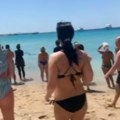 Srpski turista snimio paniku u Hurgadi Kupači pobegli iz vode, mislili da je ajkula, kad ono... (video)