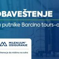 Milenijum osiguranje poziva putnike Barcino tursa da podnesu zahtev za naknadu štete