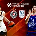 Košarkaši Partizana pobedili Efes u trećem kolu Evrolige