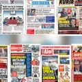Naslovne strane sutrašnjih novina: Prelistavanje štampe za utorak, 19. maj 2026. godine