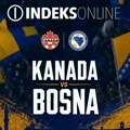 Prenos BiH – Kanada na šetalištu u Novom Pazaru