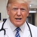 (Видео) Доналд Трамп као доктор! Објавио АИ видео, лечи своје критичаре, међу њима и Роберт Де Ниро и Џулија Робертс