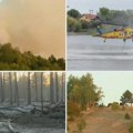 (BLOG) Novi požar na Stolovima - vatrogasci i volonteri ručno gase vatru, divlji konji beže od plamena: U Deliblatskoj peščari…