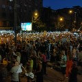 Slike koje su obeležile deseti protest „Srbija protiv nasilja“ (FOTO)