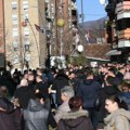 U Severnoj Mitrovici održan protest privrednika zbog zabrane uvoza srpske robe