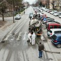 U toku čišćenje sistema kišne kanalizacije u Čačku, radovi na više punktova