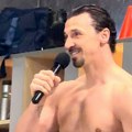 Ibrahimović se skinuo i pokazao mišiće i tetovaže, pa ušao u ledenu kadu sa legendom Holivuda