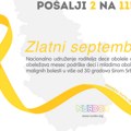 Zlatni septembar: Mesec podrške deci i mladima obolelim od raka