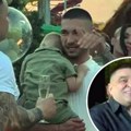 Iznenađenje za goste: Mirko Šijan doveo Baju Malog Knindžu na slavlje povodom krštenja sina - evo kako su prisutni…