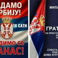 Danas skupovi građana, za red,mir ,rad i život bez blokada !