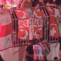 VIDEO Radonjiću bilo dovoljno 38 sekundi da postigne gol: Slavio sa navijačima na atletskoj stazi