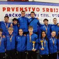 Rvački klub Senta najbolji u juniorskoj konkurenciji
