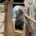 Evo šta radi pevač na imanju: Era Ojdanić se zavukao u kokošinjac - vadi sveža jaja, pa ih odmah pije