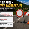 Potpuna obustava saobraćaja na deonici Arilje – Prilike: Zbog radova put zatvoren od 19. Do 20. Jula