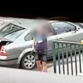 Dramatična scena u Krnjači: Vitlao nožem na parkingu, pravio sa pajtosima haos po zgradi i dvorištu