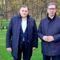 Vučić na jutarnjem sastanku sa Dodikom: Razgovori o važnim temama, u planu izgradnja memorijalnih centara posvećenih…