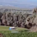 Crni dim se diže u nebesa Izrael je kontrolisanom eksplozijom očistio pojas minskih polja u blizini sirijske granice (VIDEO)