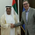 Vučić se sastao sa Mazruijem: Srbija pridaje poseban značaj partnerstvu i prijateljskim vezama sa UAE