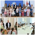 Деца из вртића посетила градоначелника Ђурића: Није било нимало лако одговарати на њихова питања, али снашао сам се…