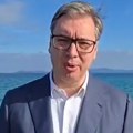 Vučić na putu za Hilandar: Ova godina neće biti laka, pokušavaće da nas pritiskaju (VIDEO)