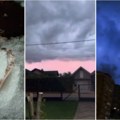 Bujice nosile sve pred sobom, krovovi leteli, sa neba kao da su padala jaja i kamenice: A usred apokaliptičnog nevremena se…