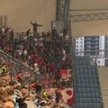 Delije napravile šou na stadionu Leha nakon vodećeg gola Zvezde u Poznanju!