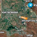 Ruska vojska već juriša na neprijateljske položaje na obodu Konstantinovke (mapa)