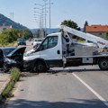 DVOJICA POVREĐENA U SUDARU KOD MALOŠIŠTA: Saobraćaj obustavljen, vozači prebačeni u UKC Ni