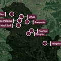 MAPA Blokade po Srbiji: Lokacije na kojima sve staje