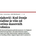 Portal Novosti: U Jasenovcu ubijeno oko 47.000 Srba; Pejaković: Konačan broj nije moguće utvrditi