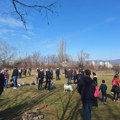 Građani na protestu protiv investitorskog urbanizma u Nišu posadili novo drveće