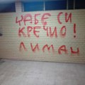 Ponovo ispisan grafit na ulazu u Gruhonjićevu zgradu