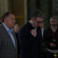 Patrijarh blagoslovio predsednika Srbije pred put u Njujork