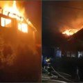 "Ljudi Pomozite, gori kuća!" Grom zapalio 3 kuće: Dramatičan snimak iz Smedereva(video)