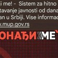 Obaveštenja o nestaloj deci od 2025. stizaće svima istovremeno