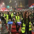 Protestni marš: Postavlja se crveni tepih za doček studenata na Terazijama