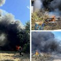 (Foto, video) požar kod Novog Sada lokalizovan Policija iznela nove podatke, nema povređenih; Gorelo oko 200 metara kvadratnih…