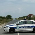 Snimak sa mesta sudara na putu Šabac-Loznica: Vozilo bilo obeleženo, a teretnjak se zakucao u putare!
