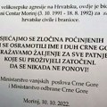 Veterani traže uklanjanje spomen-ploče „hrvatskim logorašima”