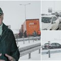 Sneg po televizijskim izveštajima čisti Goran Vesić, a gradonačelnika nigde