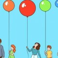 Kako stojite sa logikom Procenite koji je balon najbliži plafonu