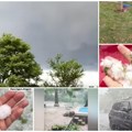 Grad veličine pesnice uništio Sve pred sobom: Stoka uginula, automobili u rupama (foto/video)