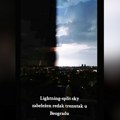 (Video) U deliću sekunde nebo se podelilo na dan i noć! Zabeležen fenomen na nebu nad Beogradom, kakav snimak!