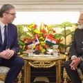 Modi: Indija i Srbija godinama tesno sarađuju, sa Vučićem o produbljivanju bilateralne saradnje