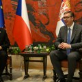 Svečani doček za premijera Češke: Sastanak Macuta i Babiša u Palati Srbija