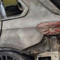 Izgoreo automobil u Beogradu: nakon požara ostala katastrofa