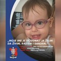 Mala Teodora je stigla do 67 odsto cilja: Pomozimo joj da prikupi neophodna sredstva za lečenje