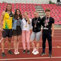 AK Park sa Otvorenog prvenstva Centralne Srbije doneo pet medalja