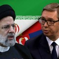 Vučić razgovarao sa iranskim predsednikom